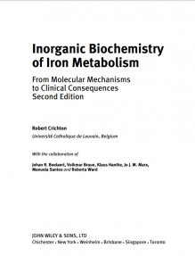 Inorganic Biochemistry of Iron Metabolism