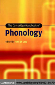 The Cambridge Handbook of Phonology