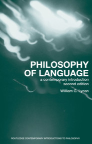 Philosophy of Language:A Contemporary Introduction