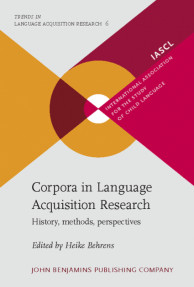 Corpora in Language Acquisition Research:History,Methods,Perspectives