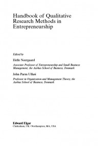 Handbook of Qualitatiive Research Methods in Entrepreneurship