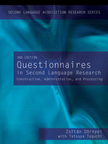 Questionnaires in Second Language Research:Construction,Administration,Processing
