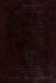 Dhammasangani Pali