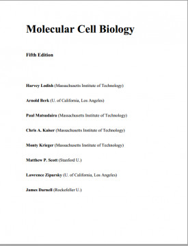 Molecular Cell Biology