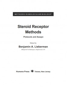 Steroid Receptor Methods Protocols and Assays