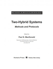 Two-Hybrid Systems Methods and Protocols