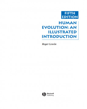 Human Evolution,An Illustrated Introduction