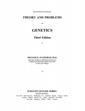 Schavm's Outline of Theory and Problems of Genetics
