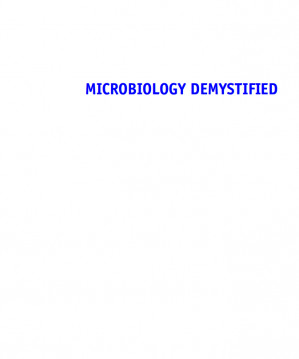 Microbiology Demystified,A Self-Teaching Guide