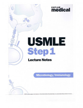 Kaplan Midical,Usmle step 1 lecture Notes