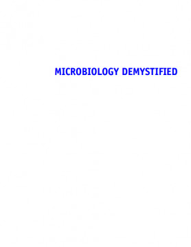 Microbilolgy Demystified,A Self-teaching guide