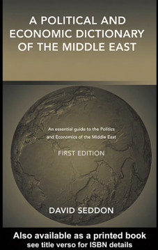 A Political and Economic Dictionary of the middle East