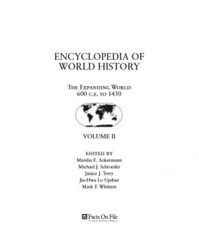 Encyclopedia of World History The Ancient World Prehistoric Eras Volume-II