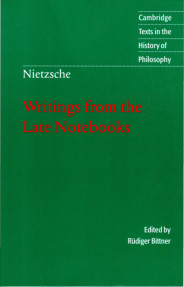Writing from the Late Notebooks