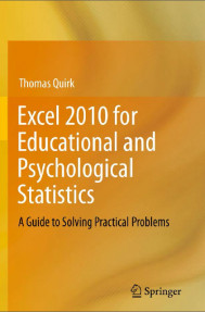 Excel 2010 For Education and Psychological Statistics