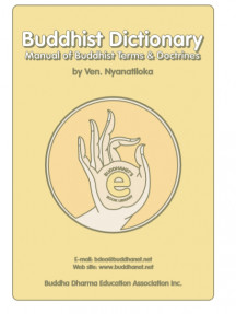 Buddhist Dictionary Manual of Buddhist Terms&Doctrines