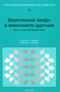Experimental Design:a Chemometric Approach
